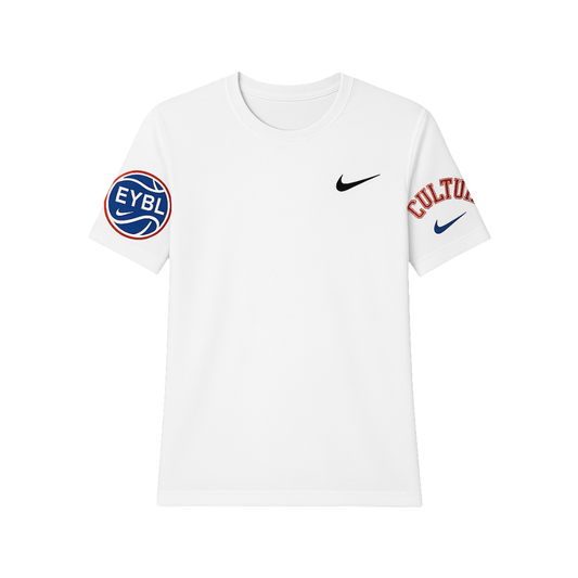 EYBL “CULTURE” Compression Tee – White