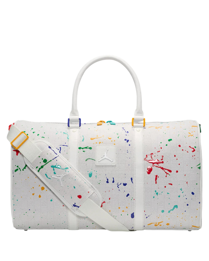 Paint Splash Monogram Duffle (25L)